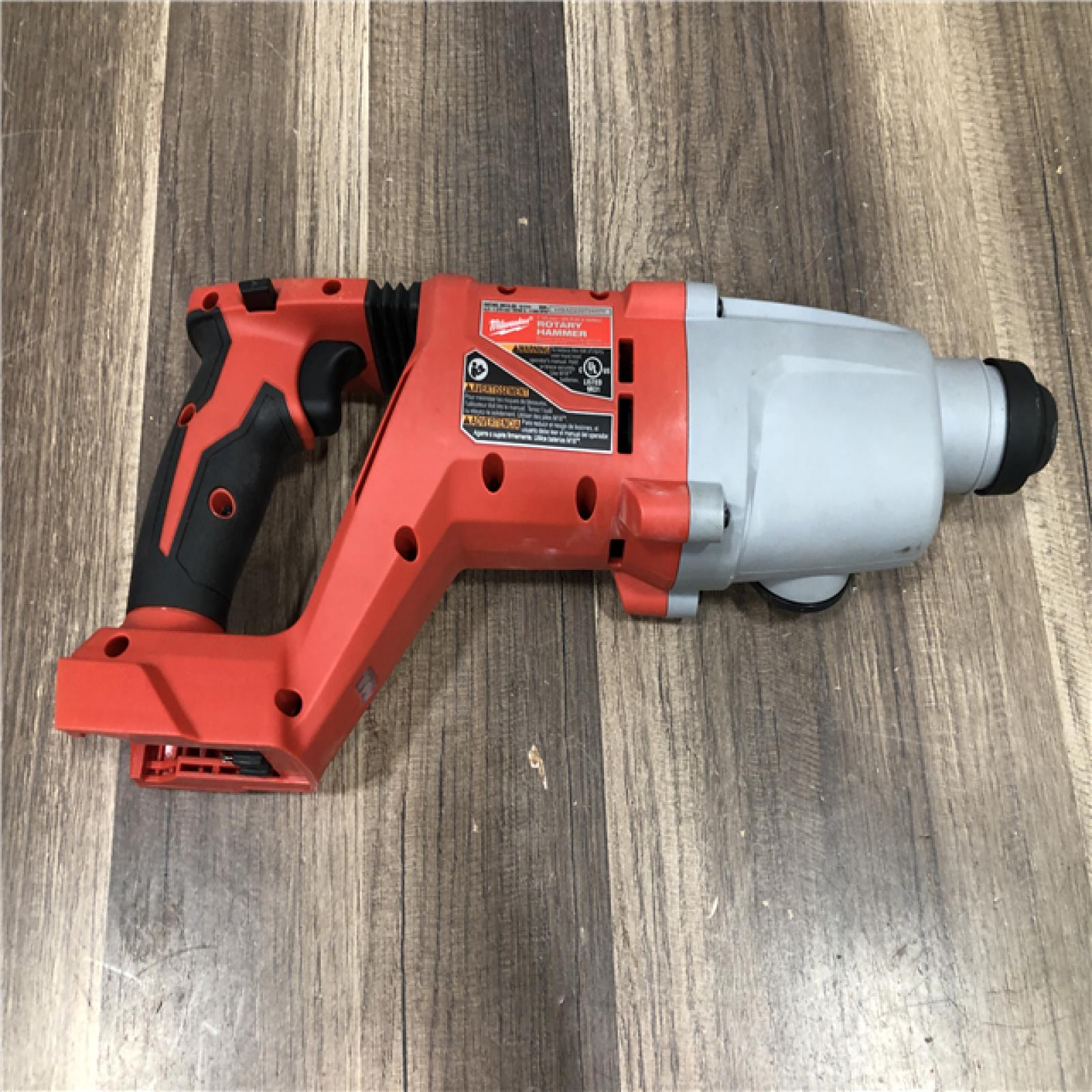 AS-IS Milwaukee18V Lithium-Ion Brushless Cordless 1 in. SDS-Plus D-Handle Rotary Hammer (Tool-Only)