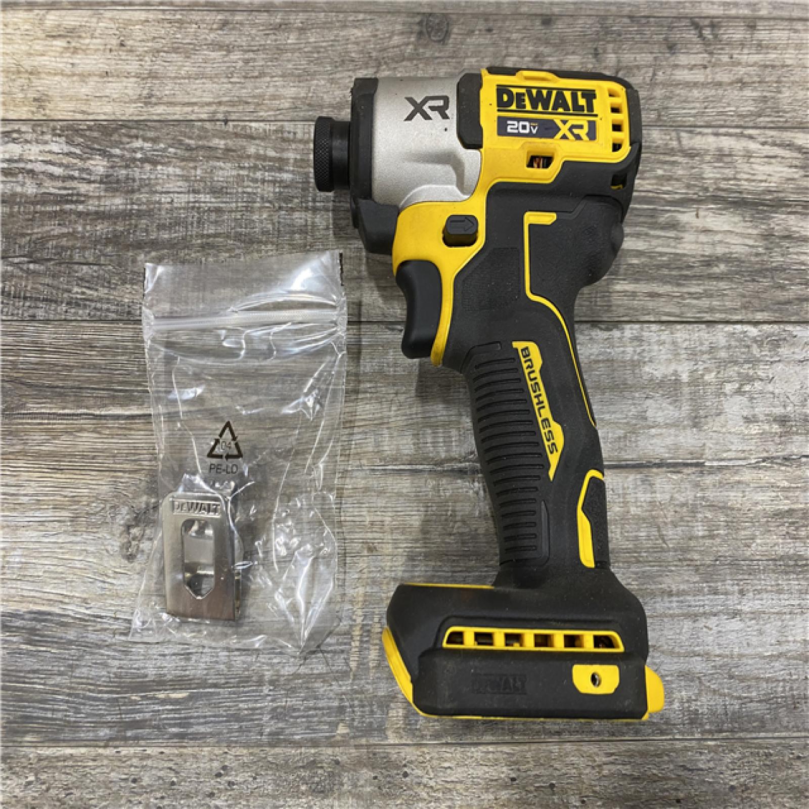 AS-IS DEWALT 20-Volt Maximum XR Cordless Brushless 1/4 in. 3-Speed Impact Driver (Tool-Only)