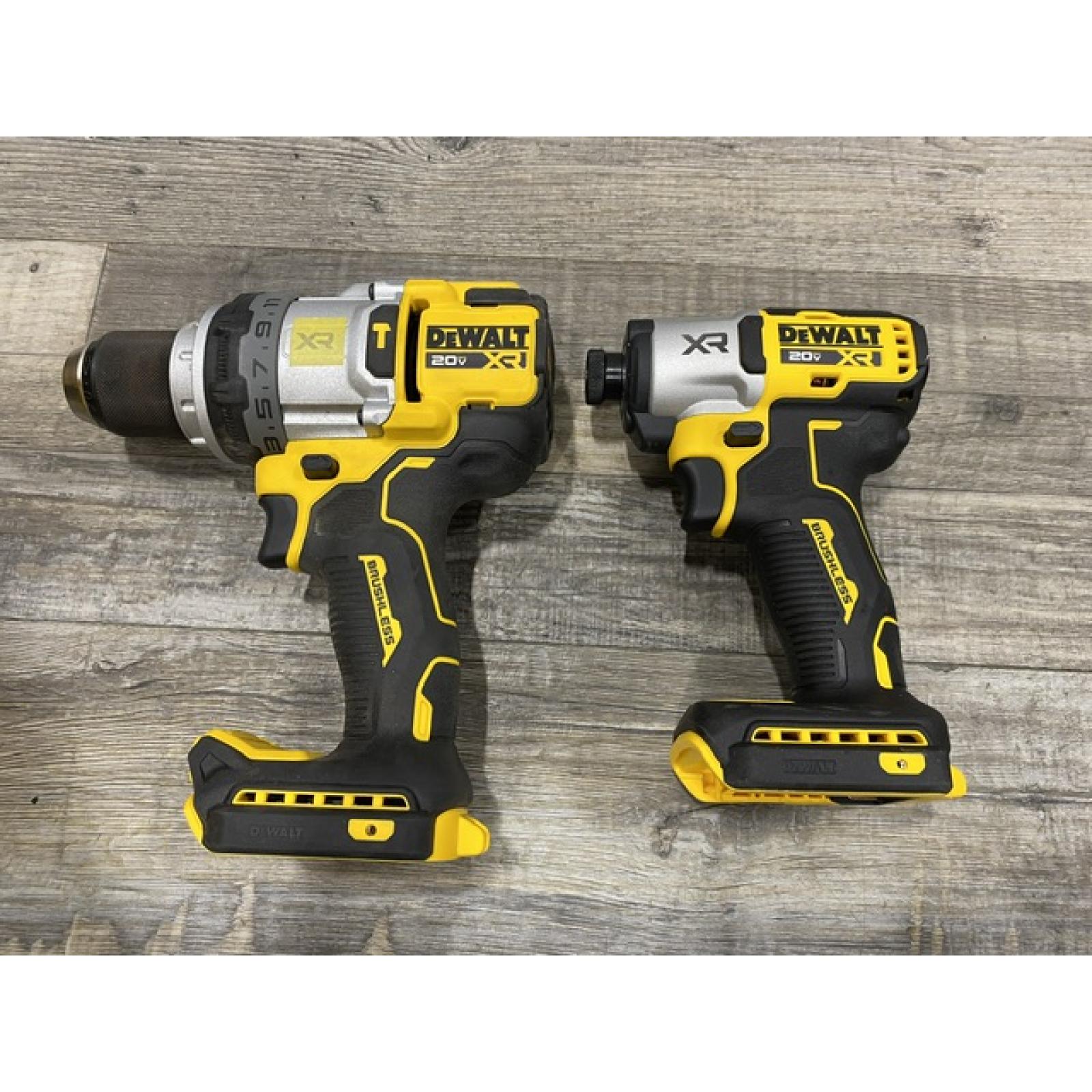 AS-IS DEWALT 20V MAX Lithium-Ion Cordless 2-Tool Combo Kit