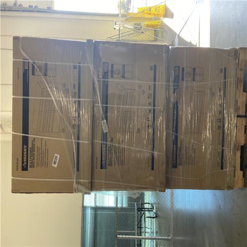 DALLAS LOCATION - Husky Tool Storage 46 in. W x 18 in. D 9-Drawer Mobile Workbench Cabinet in Gloss Black (6 UNITS)