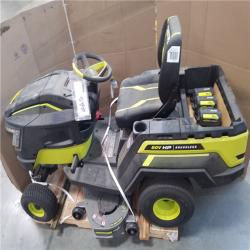 CALIFORNIA AS-IS RYOBI 80V 46BATTERY LAWN TRACTOR