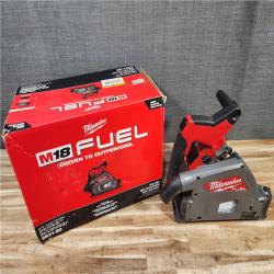 HOUSTON LOCATION - AS-IS Milwaukee FUEL 18V Lithium-Ion Cordless Brushless 6-1/2 in. Plunge Cut Track Saw (Tool-Only)