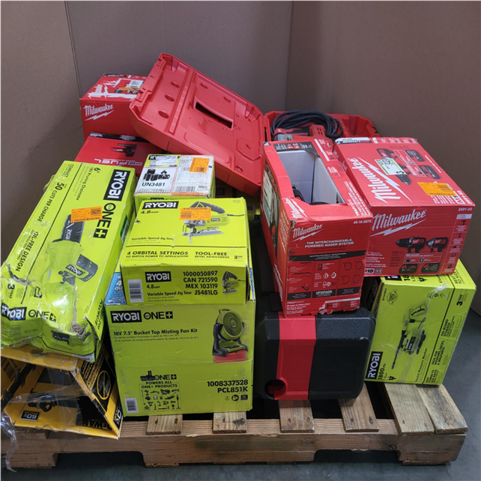 CALIFORNIA AS-IS TOOL PALLET
