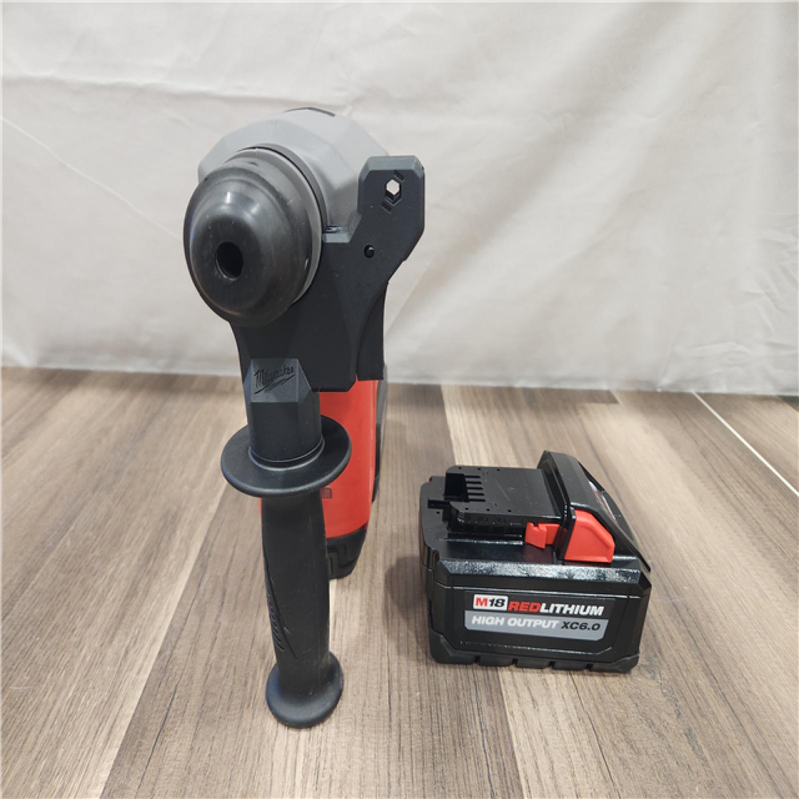 AS-IS- Milwaukee M18 Fuel 18V 1  SDS Plus Rotary Hammer with Battery & Charger