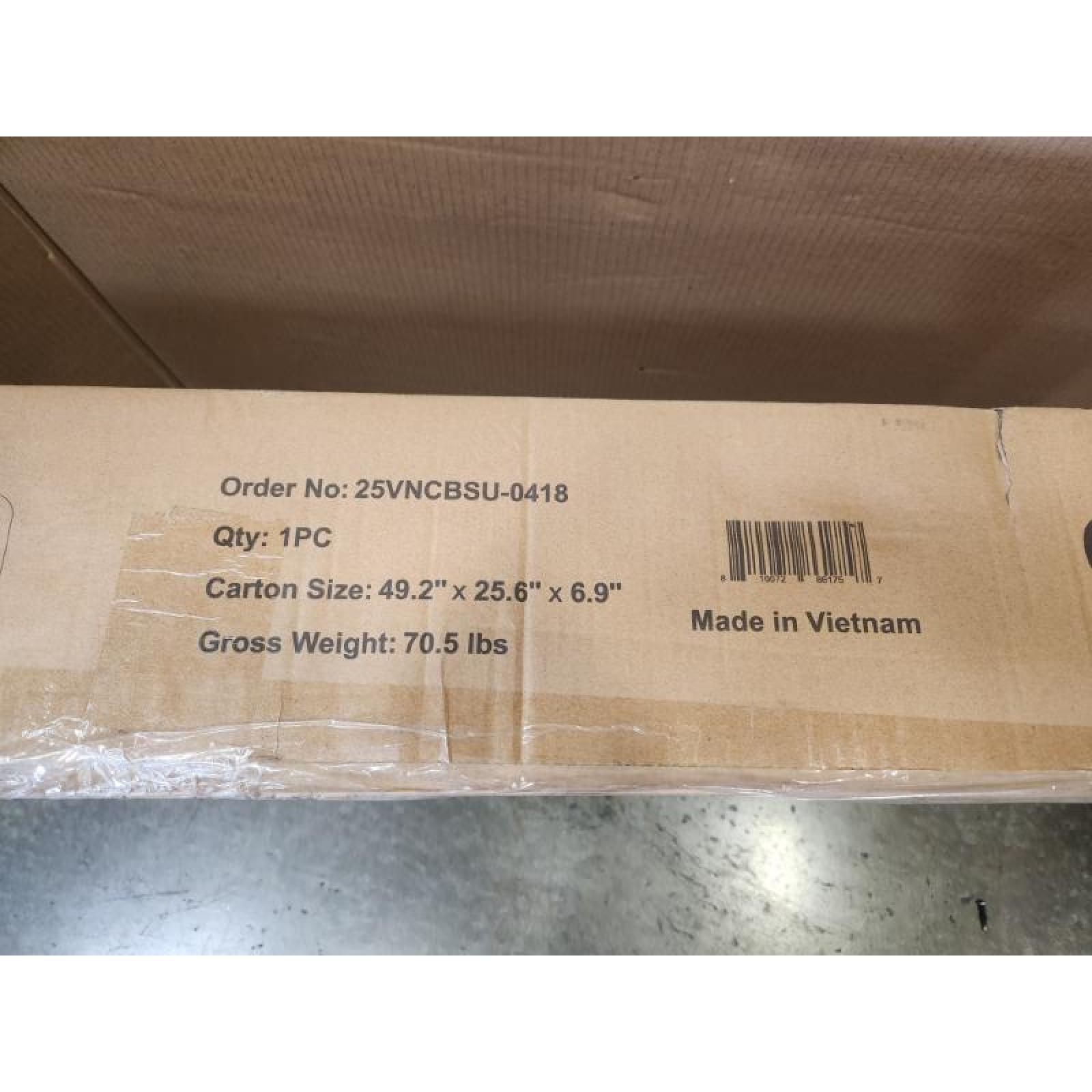 Phoenix NEW FLEXIMOUNTS OHK Series 48 in. W x 96 in. D x 22-40 in. H Black Ceiling Mounted Overhead Garage Storage Rack with Accessory Hooks