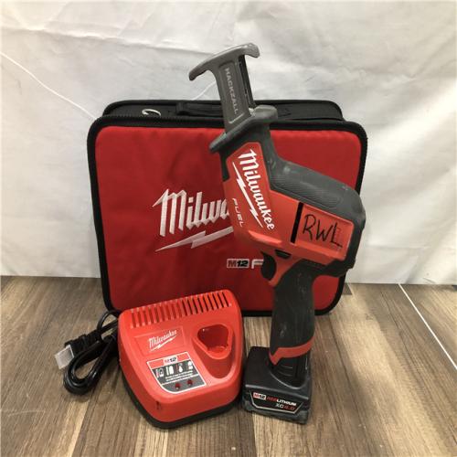 AS-IS Milwaukee FUEL 12V Lithium-Ion Brushless Cordless HACKZALL Reciprocating Saw Kit