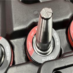 AS-IS Milwaukee FUEL ProPEX Expander Tool with 1/2 in. - 1 in. RAPID SEAL ProPEX Expander Heads