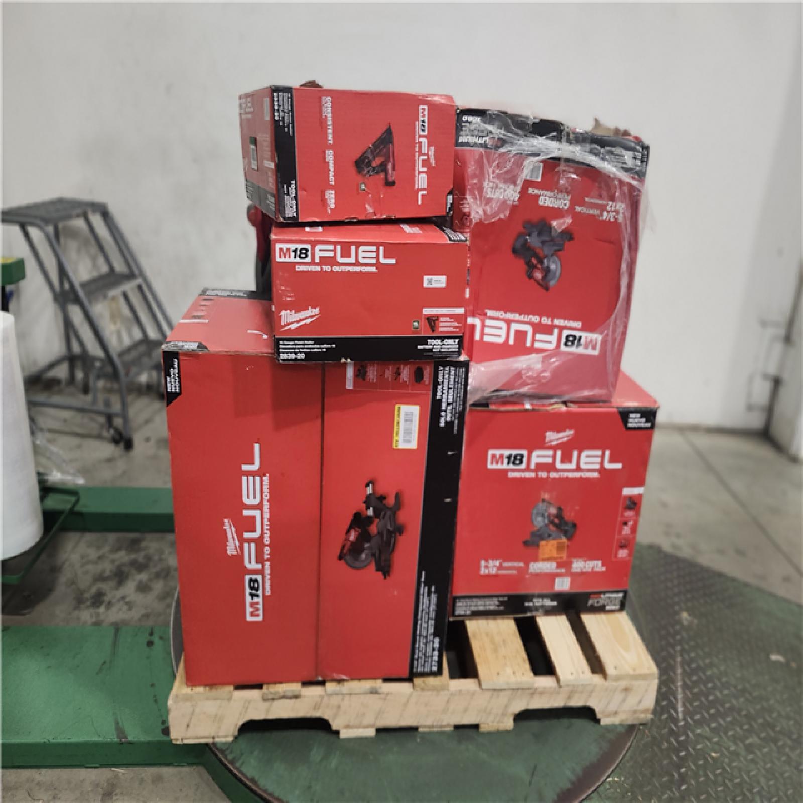 Dallas Location - As-Is MILWAUKEE Tool Pallet