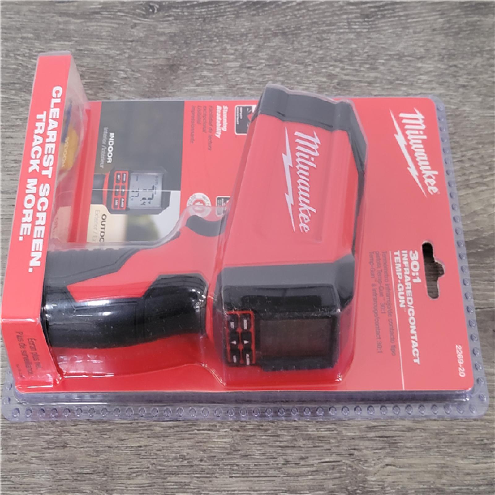 California NEW Milwaukee 30:1 Infrared/Contact Temp-Gun