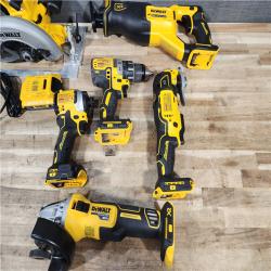 HOUSTON LOCATION - AS - IS DEWALT 20V MAX Lithium-Ion Cordless 6-Tool Combo Kit