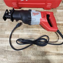HOUSTON LOCATION - AS - IS 12 Amp Sawzall Reciprocating Saw with Case
