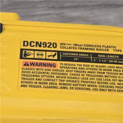 AS-IS DEWALT 20-Volt 21° Cordless Framing Nailer (Tool-Only)