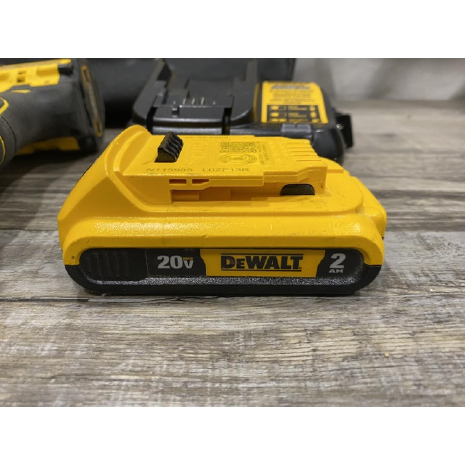 AS-IS DEWALT Atomic 20V Lithium-Ion Cordless Compact 1/2 in. Drill/Driver Kit