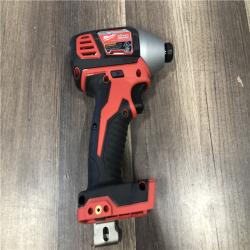 AS-IS Milwaukee 18V Lithium-Ion Cordless 1/4 in. Hex Impact Driver (Tool-Only)