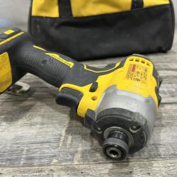 AS-IS DEWALT Atomic 20V Max Lithium-Ion Brushless Cordless Compact 1/4 in. Impact Driver Kit