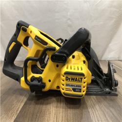 AS-IS DEWALT FLEXVOLT 60V MAX Cordless Brushless 7-1/4 in. Wormdrive Style Circular Saw (Tool Only)