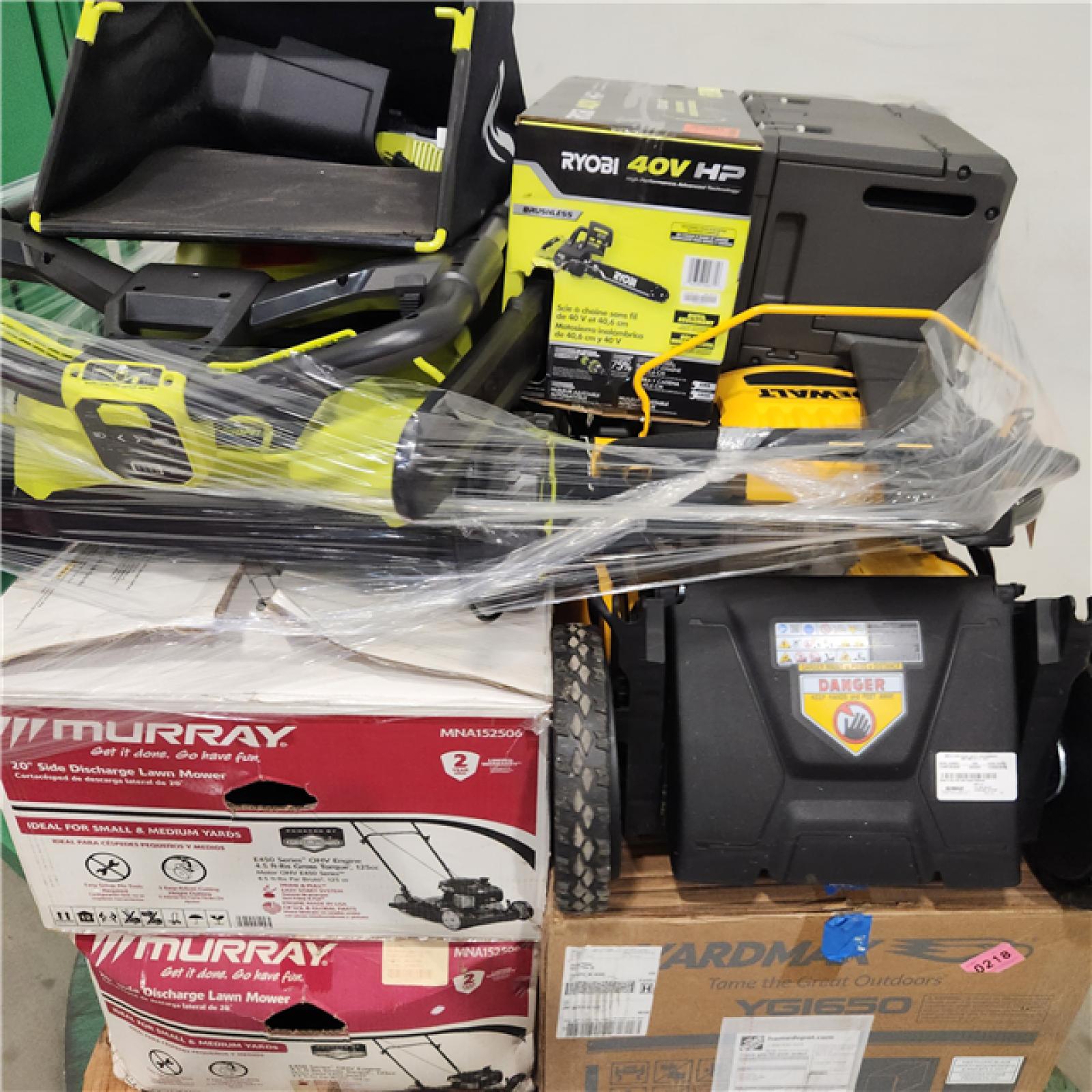 Dallas Location - As-Is Outdoor Power Equipment