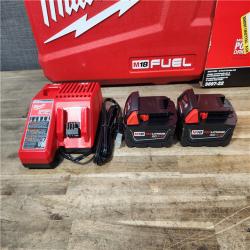 HOUSTON LOCATION - AS-IS (APPEARS LIKE NEW) Milwaukee M18 FUEL 18V Lithium-Ion Brushless Cordless Hammer Drill and Impact Driver Combo Kit