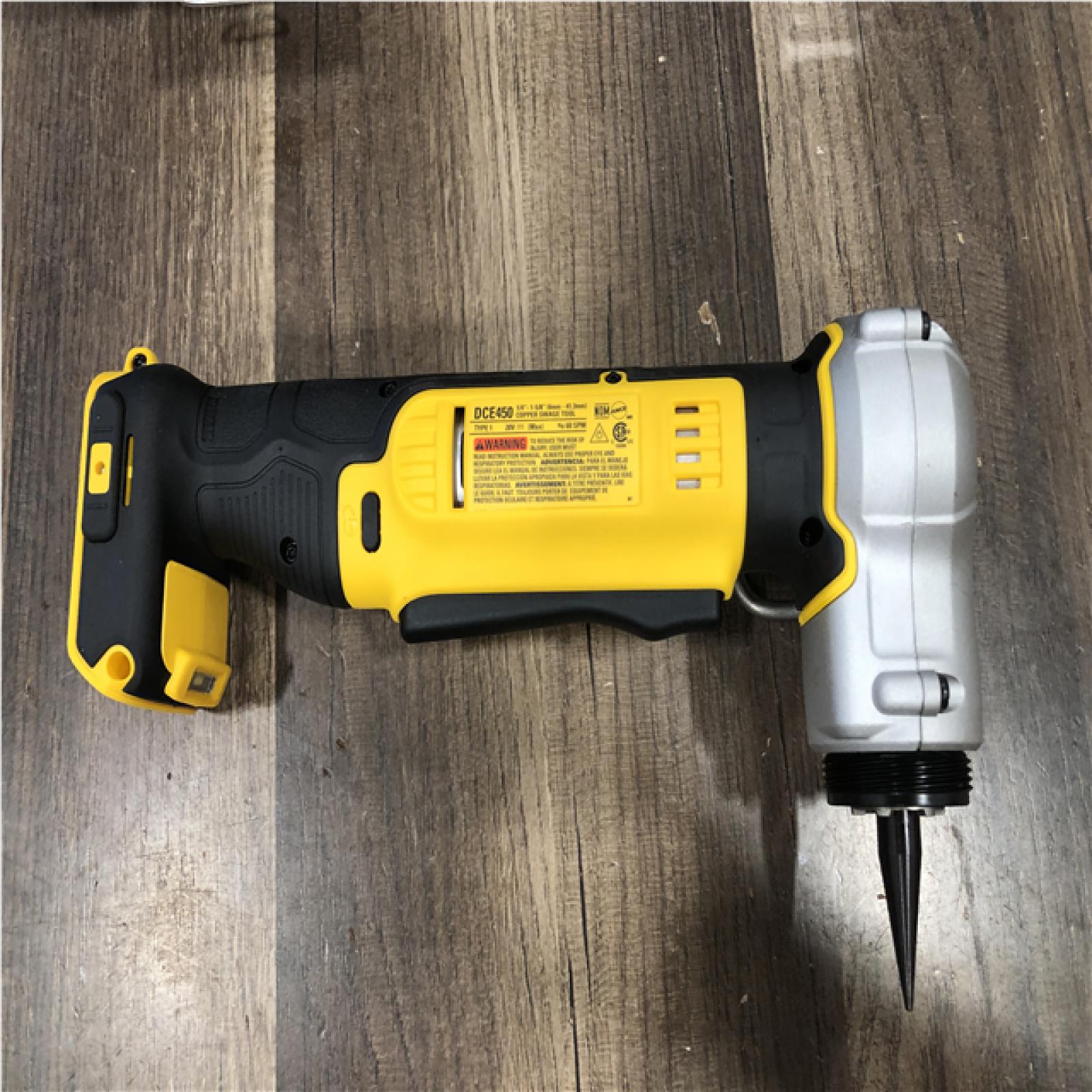 AS-IS DEWALT 20V MAX Lithium-Ion Copper Swage Tool Kit