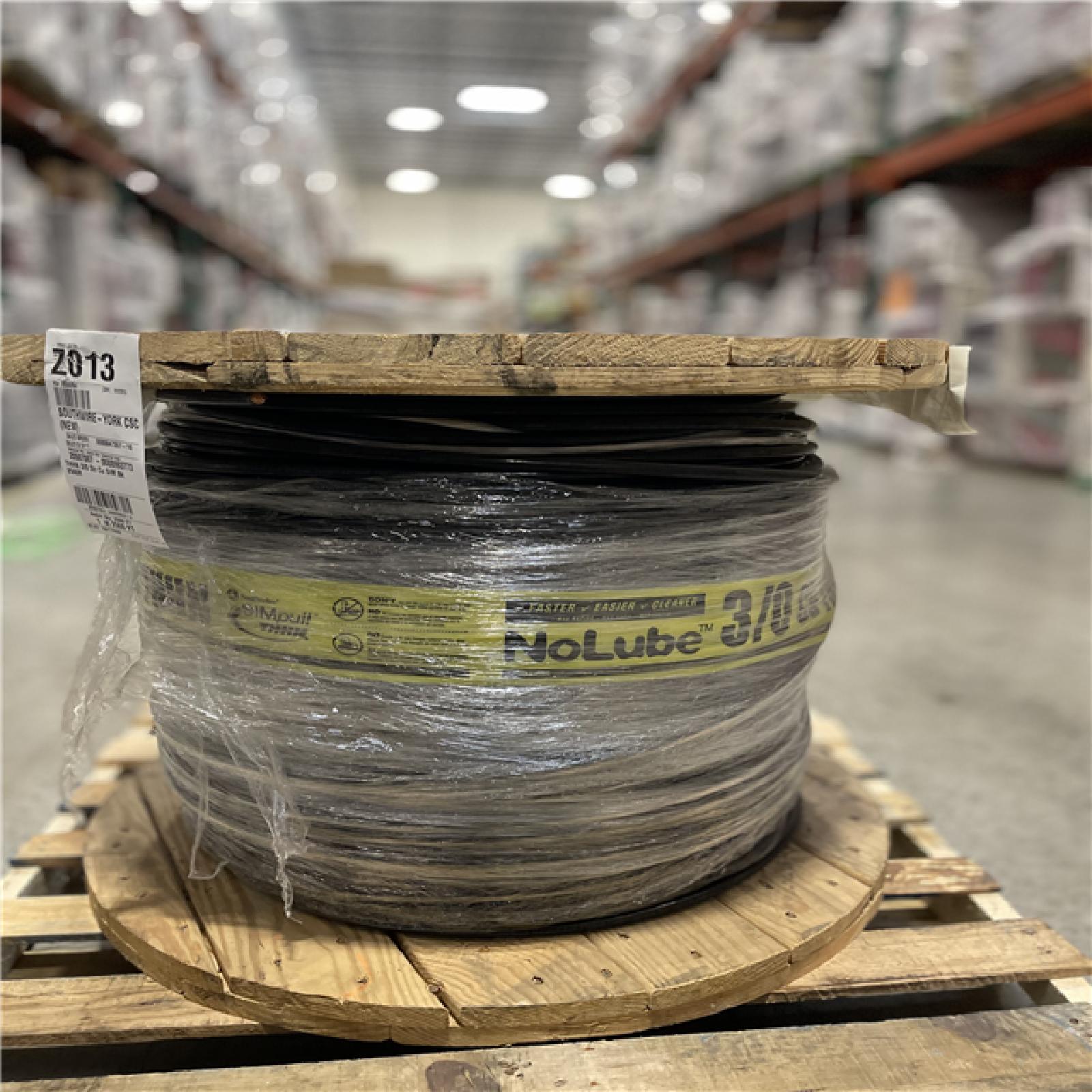 DALLAS LOCATION - Southwire 2,500 ft. 3 Black Stranded CU SIMpull THHN Wire (SEE NOTES)