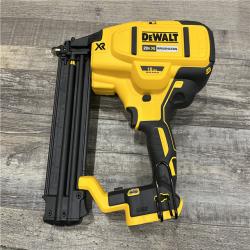 AS-IS DEWALT 20V MAX XR Lithium-Ion Electric Cordless 18-Gauge Brad Nailer (Tool Only)
