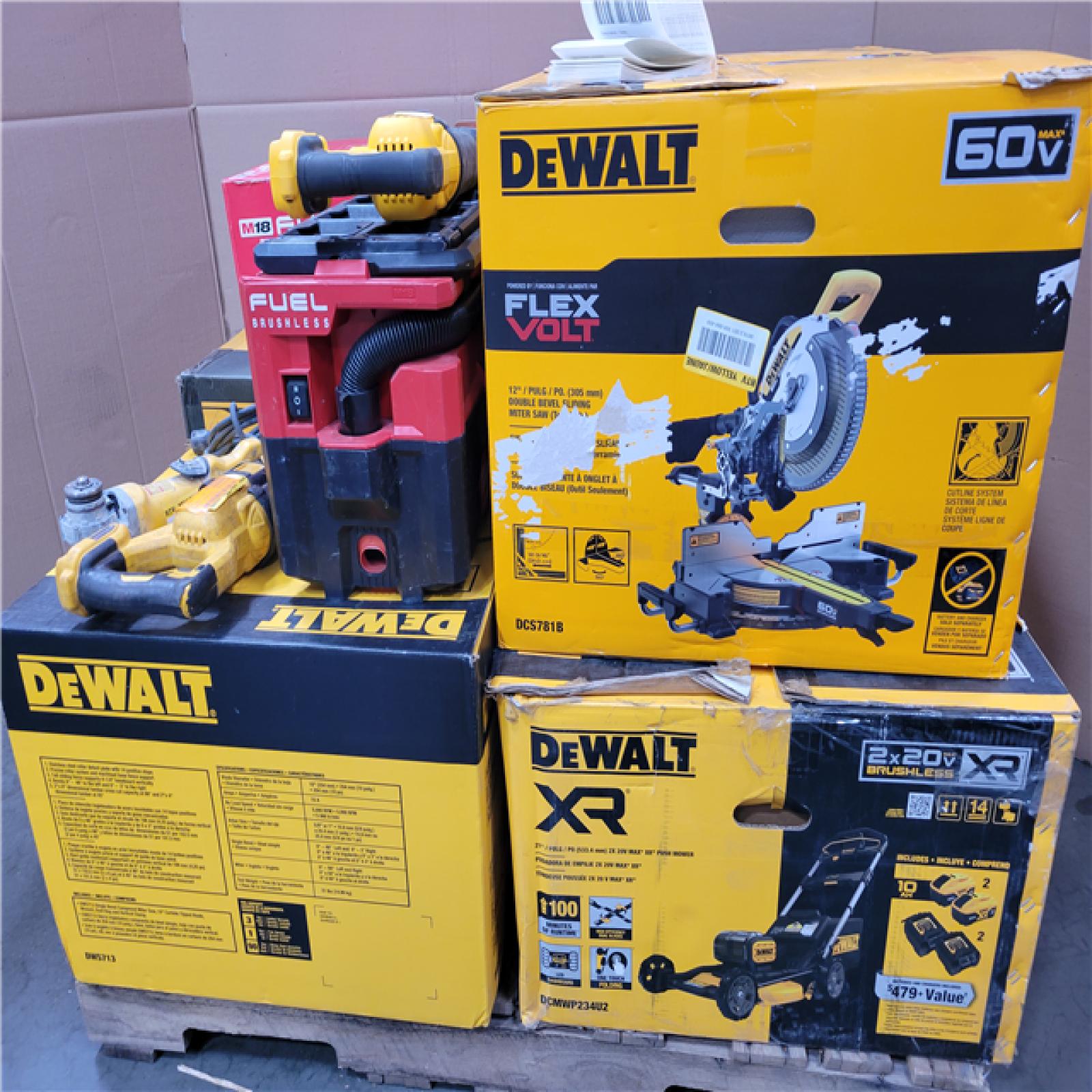 CALIFORNIA AS-IS TOOL PALLET