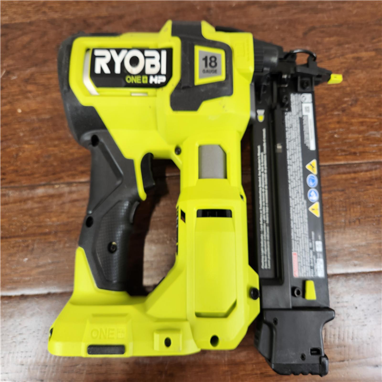 AS-IS RYOBI ONE+ HP 18V 18-Gauge Brushless Cordless AirStrike Brad Nailer (Tool Only)