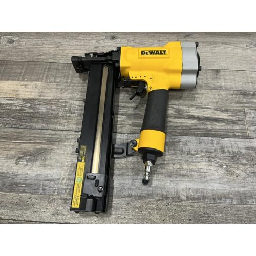 AS-IS DEWALT Corded Pneumatic 16-Gauge 1 in. Crown Lathing Stapler