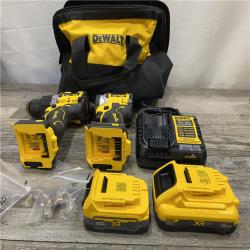 AS-IS DEWALT 20V XR Lithium-Ion Cordless 2-Tool Combo Kit