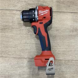 AS-IS Milwaukee 18V Lithium-Ion Brushless Cordless 1/2 in. Compact Drill/Driver with kit