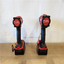 AS-IS- Milwaukee FUEL 18V Lithium-Ion Brushless Cordless Hammer Drill and Impact Driver Combo Kit