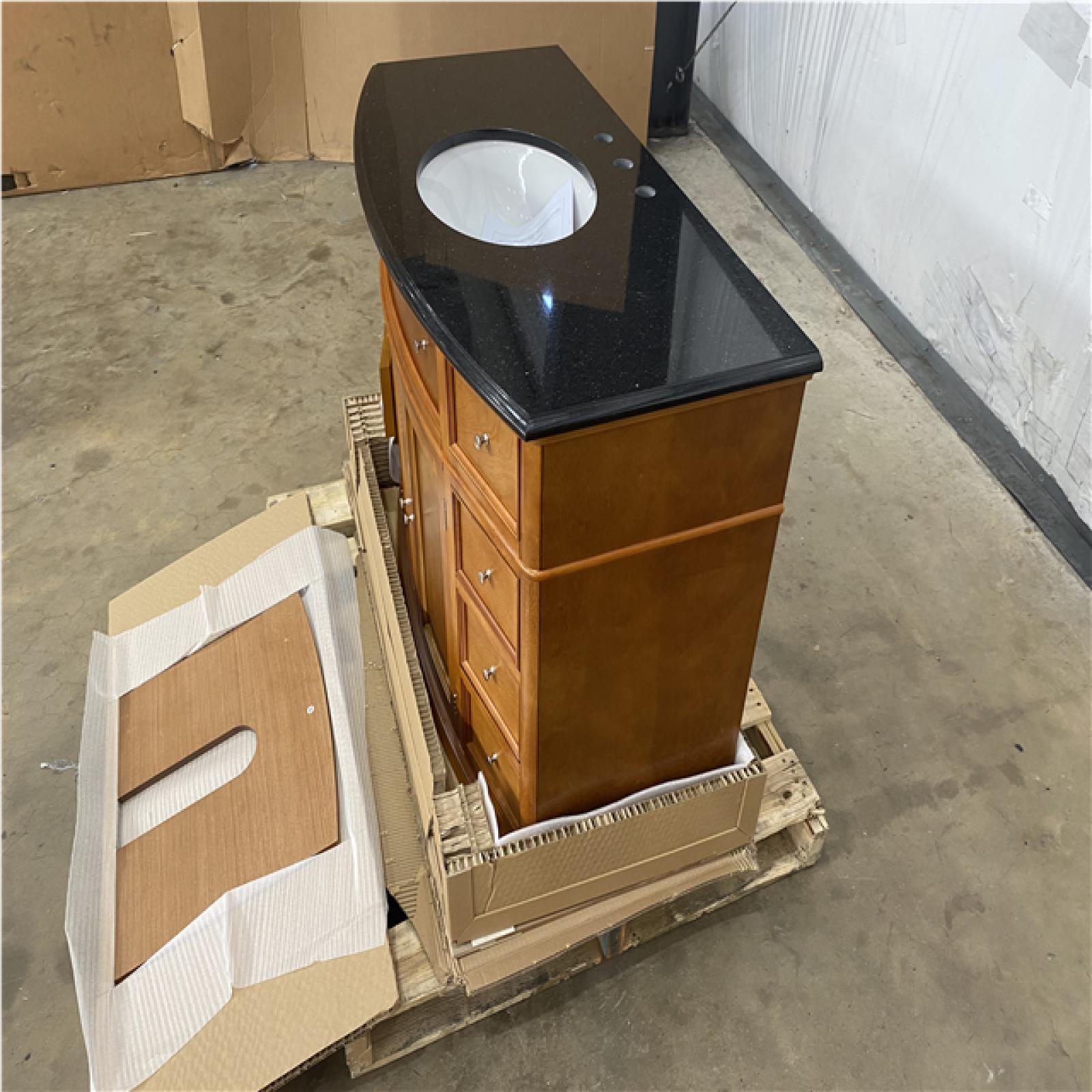Houston Location - AS-IS home improvement pallet HAMPTON HARBOR 45 IN. W X 22IN. VANITY