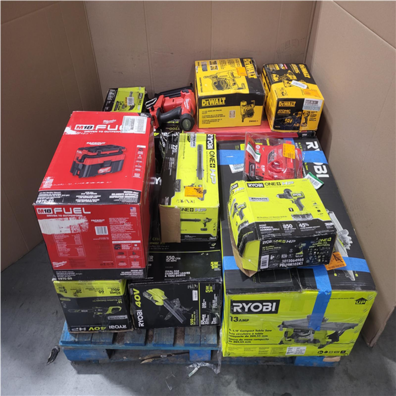 CALIFORNIA AS-IS TOOL PALLET
