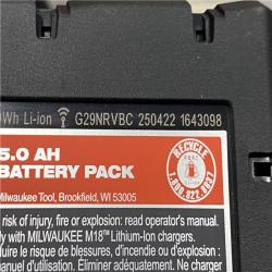 AS-IS Milwaukee FUEL 18V Lithium-Ion Brushless Cordless Hammer Drill and Impact Driver Combo Kit