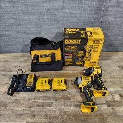 HOUSTON LOCATION - AS-IS Dewalt DCK225D2 20V MAX ATOMIC Compact Cordless Drill Driver and Impact Driver Combo Kit