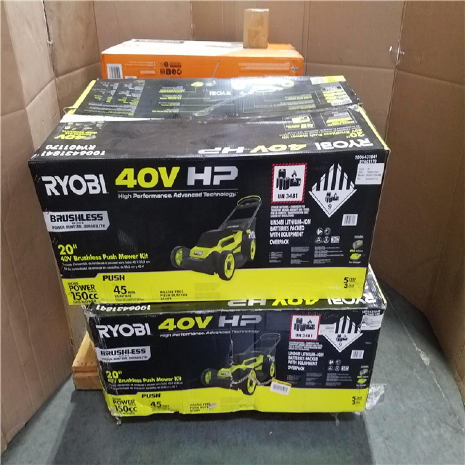 CALIFORNIA AS-IS OUTDOOR POWER EQUIPMENT