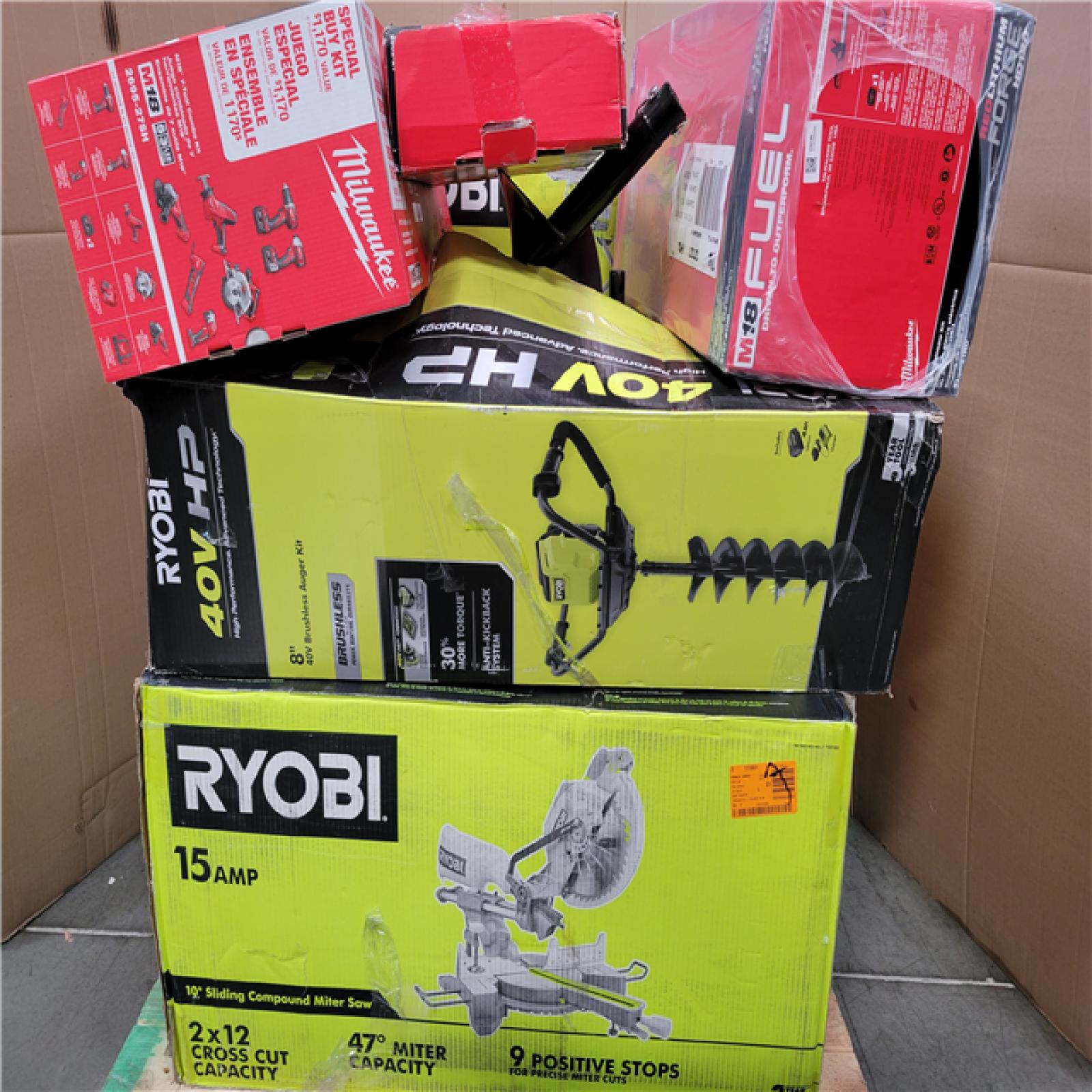 CALIFORNIA AS-IS TOOL PALLET