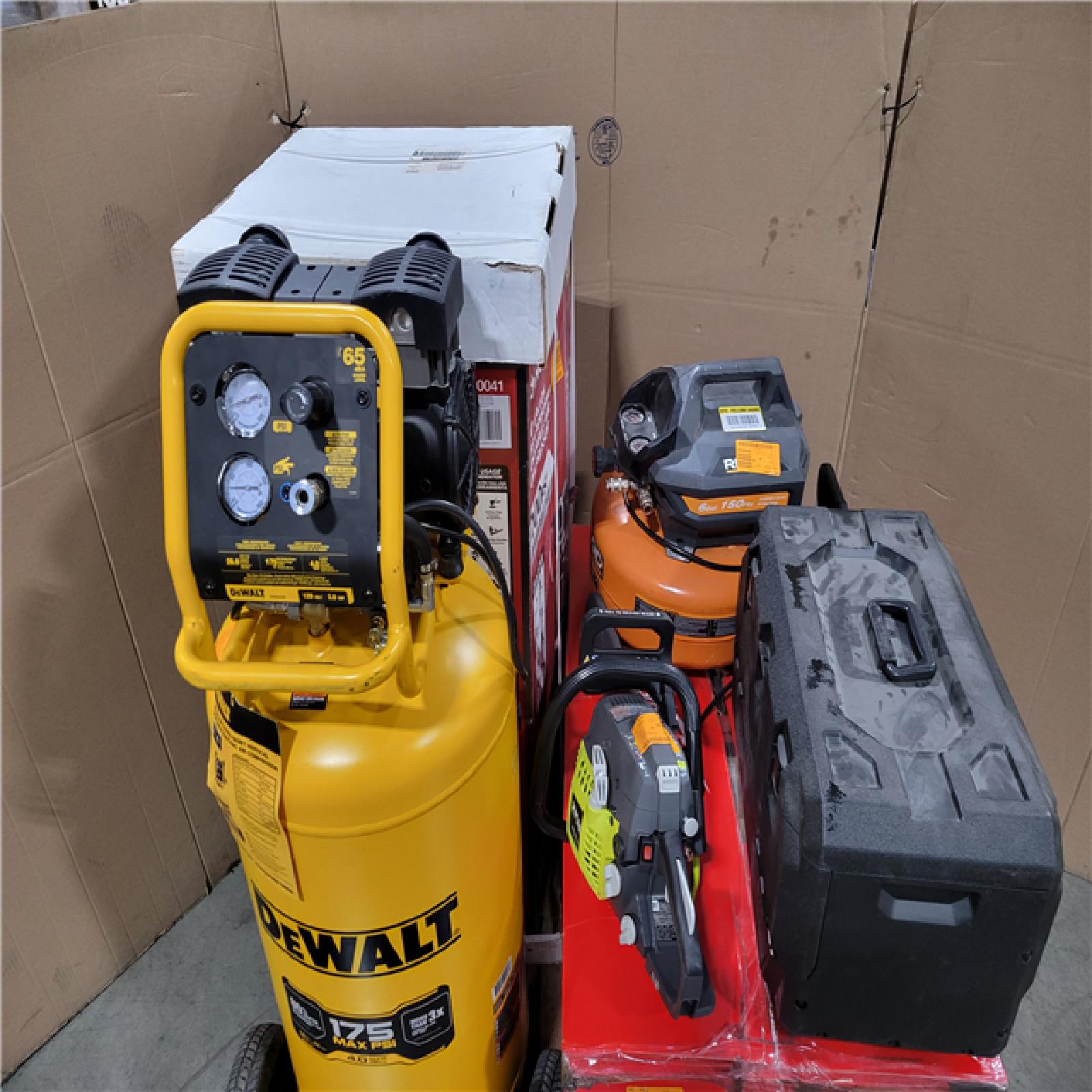 CALIFORNIA AS-IS OUTDOOR POWER EQUIPMENT