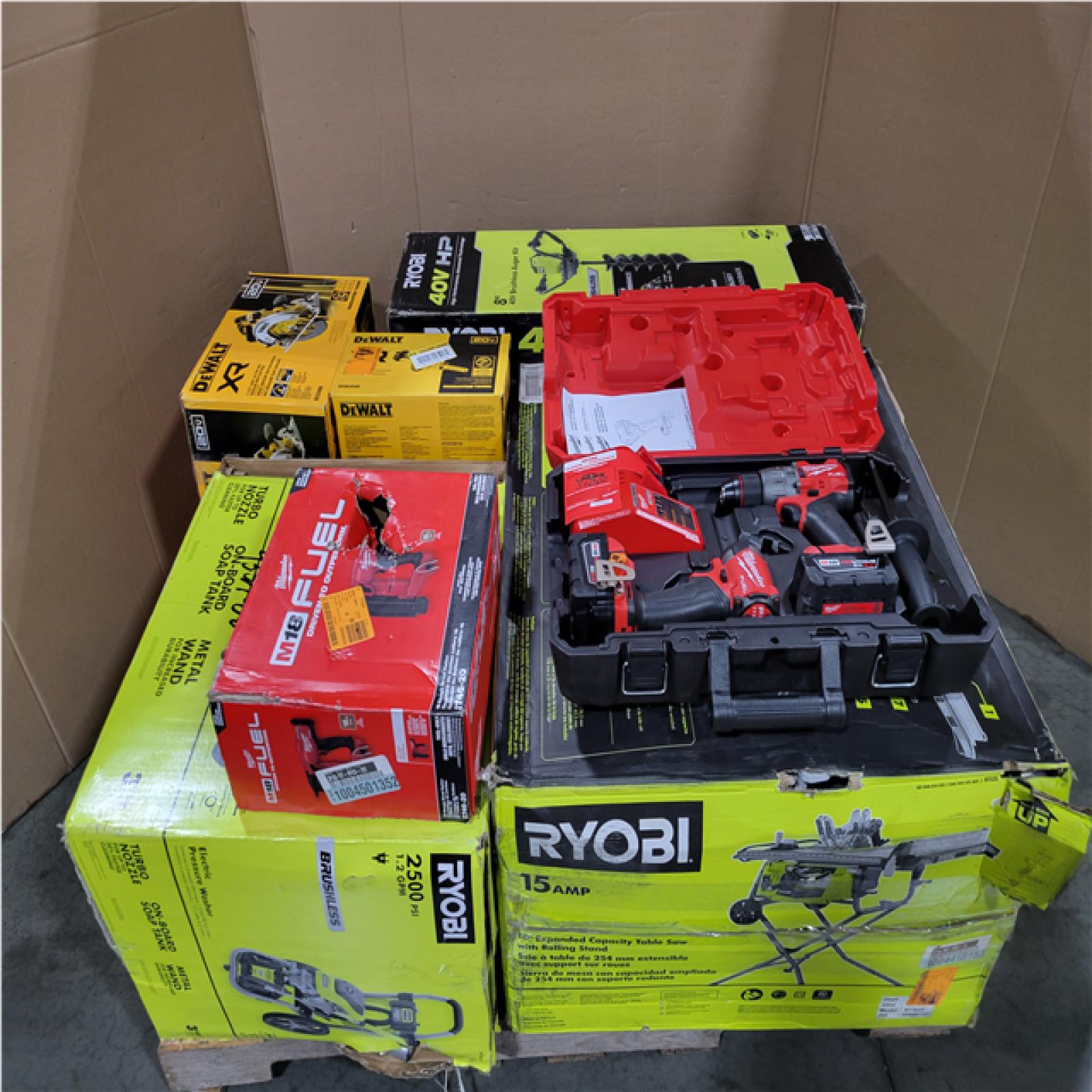 CALIFORNIA AS-IS TOOL PALLET