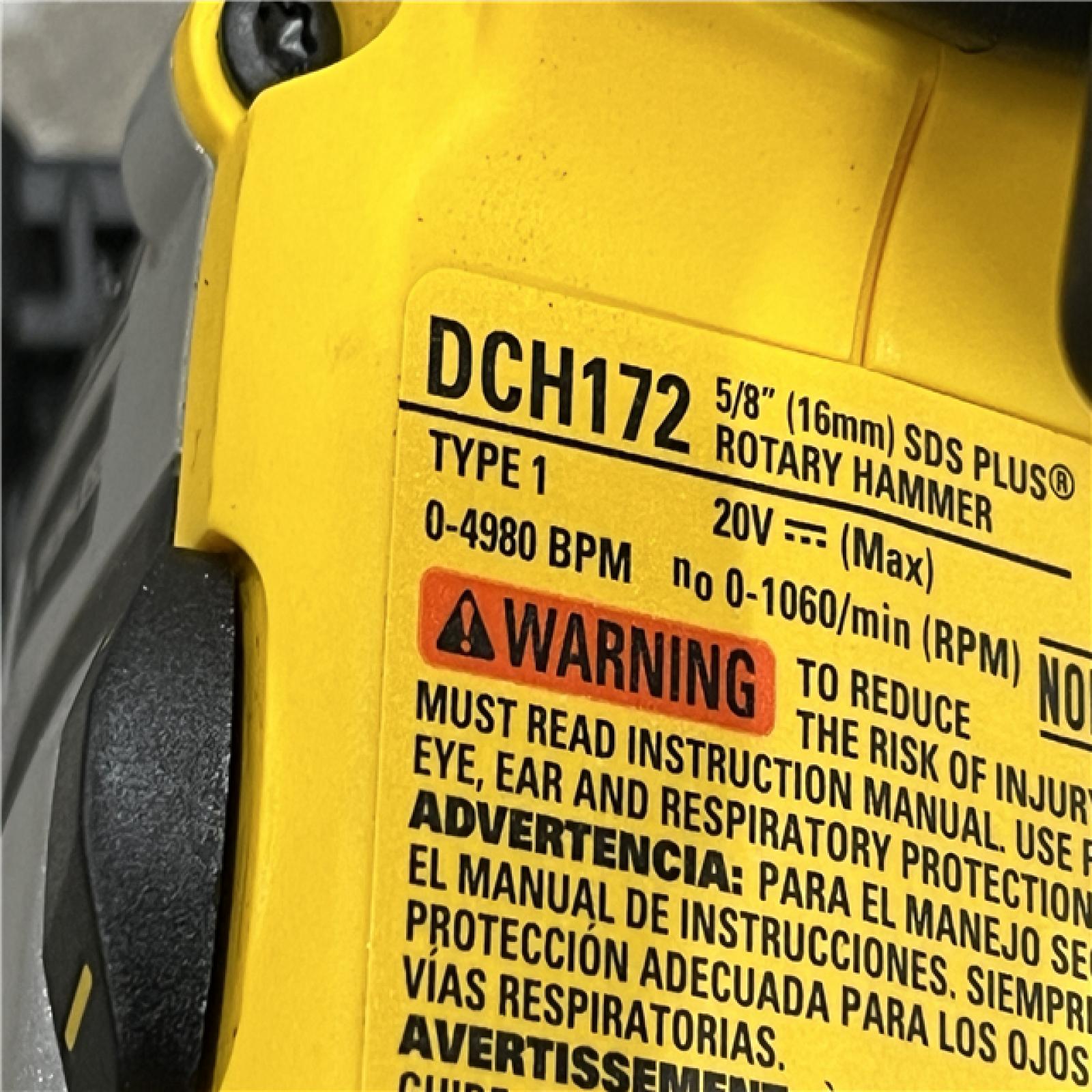 AS-IS DEWALT ATOMIC 20V MAX Cordless Brushless Ultra-Compact 5/8 in. SDS Plus Hammer Drill (Tool Only)