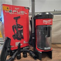 AS-IS Milwaukee FUEL 18-Volt Lithium-Ion Brushless 1 Gal. Cordless 3-in-1 Backpack Vacuum (Vacuum-Only)
