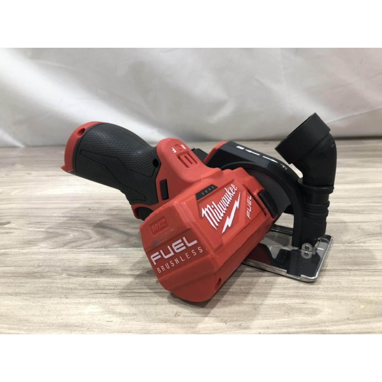 AS-IS Milwaukee M12 FUEL 12V Lithium-Ion Cordless 3 in. Cut Off Saw (Tool-Only)