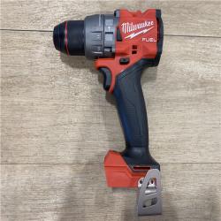 AS-IS Milwaukee M18 FUEL 18V Lithium-Ion Brushless Cordless Hammer Drill (Tool-Only) W/SHOCKWAVE Carbide Hammer Drill Bit Set (5-Piece)