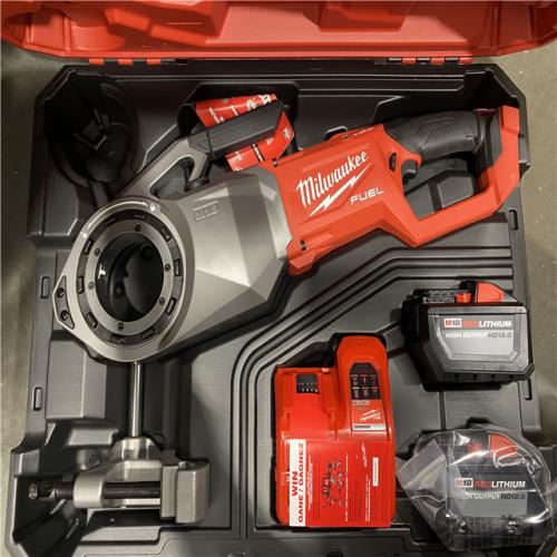 AS-ISMilwaukee Tool Power Pipe Threaders; Type: Cordless Pipe Threader ; Maximum Pipe Capacity: 2in ; Voltage: 18; 18V ; Voltage: 18V ; Spindle Speed: 41