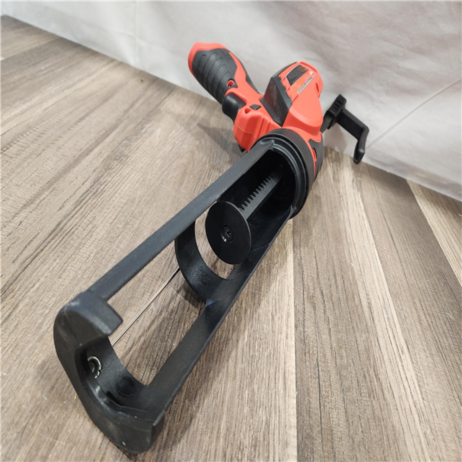 AS-IS- Milwaukee M12 12V Cordless 10oz Caulk/Adhesive Gun (Tool Only)