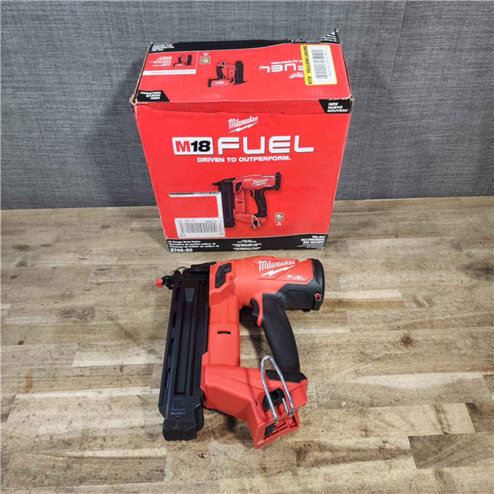 HOUSTON LOCATION - AS-IS Milwaukee FUEL 18-Volt Lithium-Ion Brushless Cordless Gen II 18-Gauge Brad Nailer (Tool-Only)