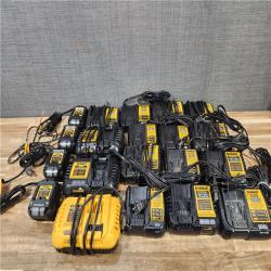 HOUSTON LOCATION - AS-IS DEWALT BATTERY CHARGER PACK QTY - 20