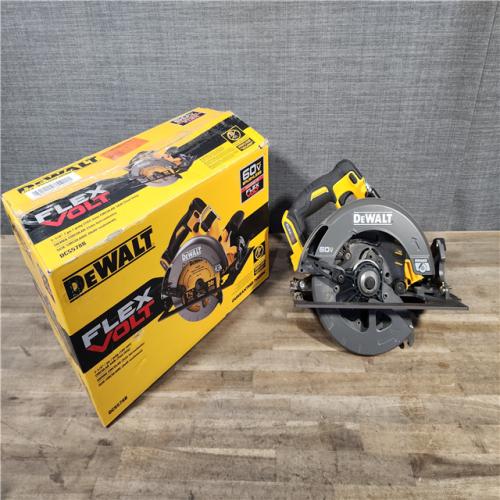 HOUSTON LOCATION - AS-IS DeWALT Flexvolt Max 7-1/4 60V Brushless Circular Saw (Tool Only)