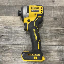 AS-IS DEWALT Atomic 20V Max Lithium-Ion Brushless Cordless Compact 1/4 in. Impact Driver Kit