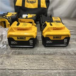 AS-IS DEWALT 20V MAX 2-Tool Hammer Drill and Impact Combo Kit